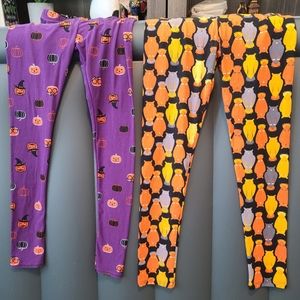 2 pairs of Halloween leggings 🎃